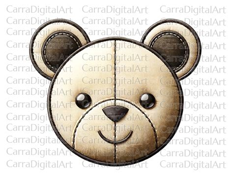 Teddy Bear Png, Teddy Bear Clipart, Teddy Bear Face Digital Download ...