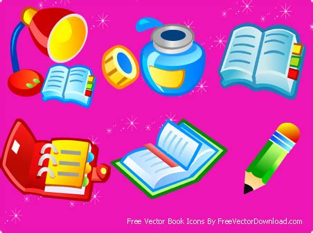 Free Vector Book Icons Free Vector Download | FreeImages