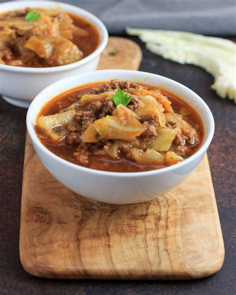 Keto Instant Pot Cabbage Beef Stew Beauty And The Foodie