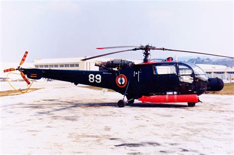 Sud Aviation Sa 319b Alouette Iii De La Marine Française