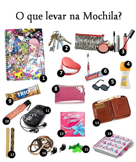 Moda Na Janela O Que Levar Na Mochila