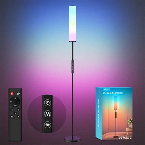 Frideko Rgb Smart Led Floor Lamp With App And Remote Control 16