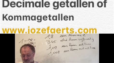 1695 Wat Zijn Decimale Getallen Of Kommagetallen YouTube