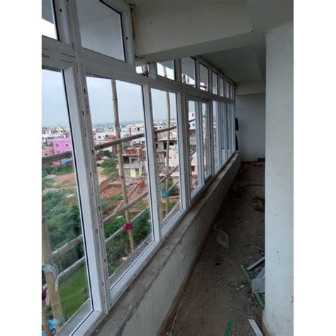 Fixed Window White Upvc Balcony Window Glass Thickness Mm At Rs