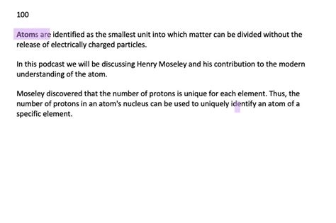 Henry Moseley Atomic Model