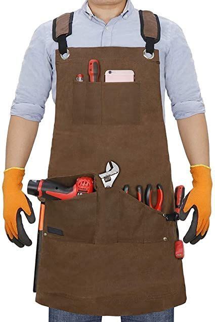 Savwaytool Carpenters Apron Heavy Duty And Adjustable