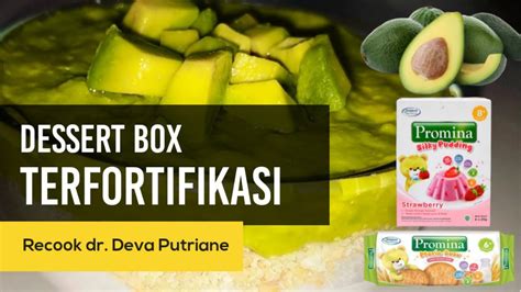 SNACK TINGGI KALORI DESSERT BOX TERFORTIFIKASI LEZAT USIA 8