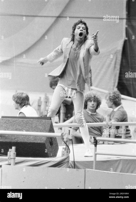 Archive Photo Mick Jagger Turns On July Mick Jagger