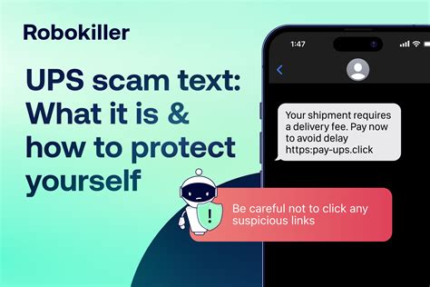 Ups Scam Text What It Is How To Protect Yourself Robokiller Blog