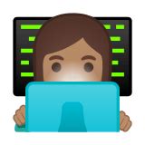 Woman Technologist Emoji With Medium Skin Tone Meaning