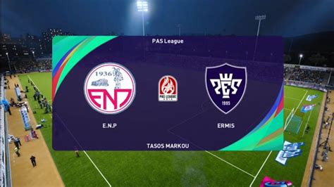 ENP Paralimni Vs Ermis PES 21 Cup Gracce Live Gameplay YouTube