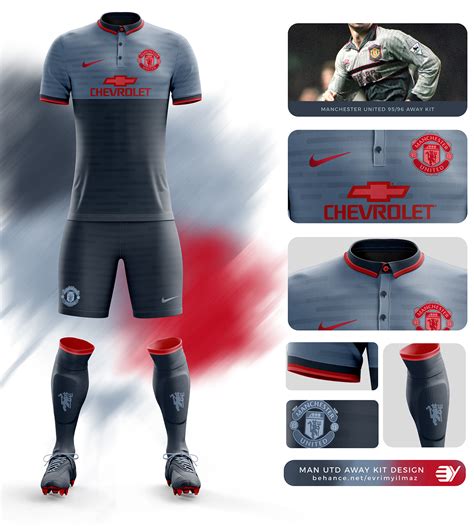 Manchester United Away Kit Design on Behance