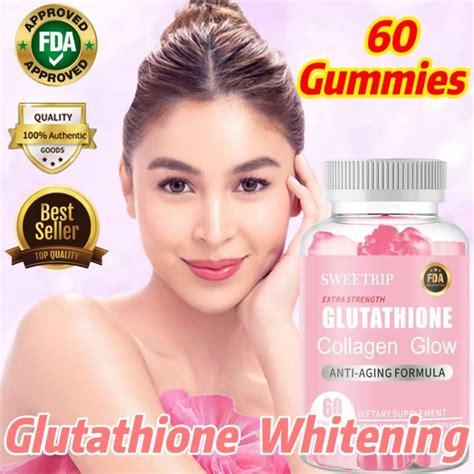 Sweetrip Glutathione With Collagen Gummy Whitening Gummies Anti Aging