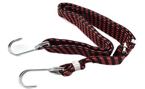 Sdtc Tech Inch Adjustable Flat Bungee Cords With Hooks Pack