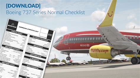 [DOWNLOAD] Boeing 737 Series Checklist - Normal Procedures - AviationLads