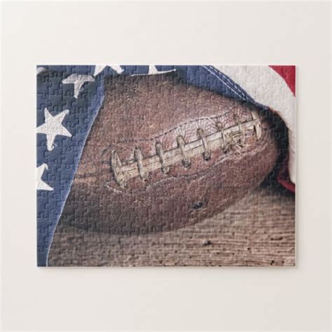 Vintage Football Jigsaw Puzzle | Zazzle.com