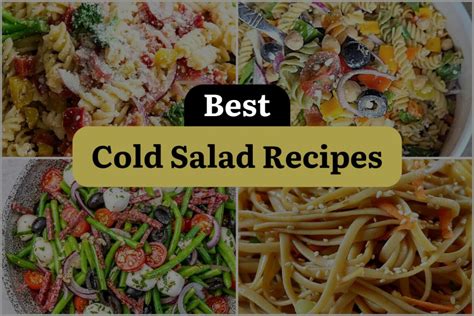 26 Cold Salad Recipes That Will Make Your Taste Buds Dance | DineWithDrinks