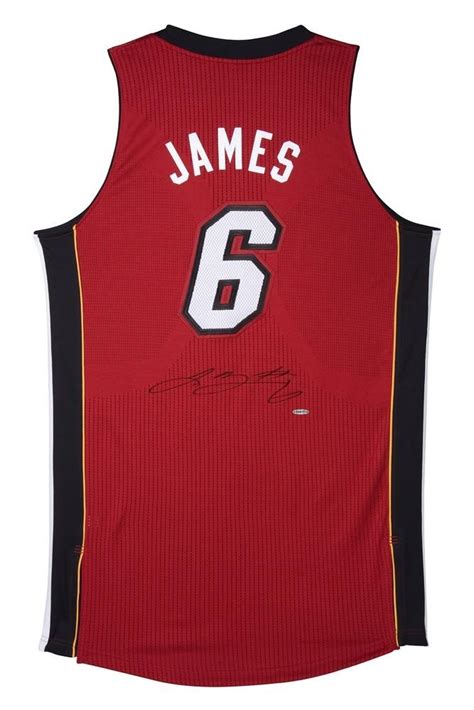 LeBron James Signed Heat Jersey (UDA COA) | Pristine Auction