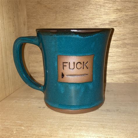 Purple Fuck Mug Sarah Russell Pottery