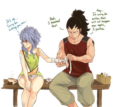 Apology By Blanania On Deviantart Fairy Tail Anime Gajeel And Levy