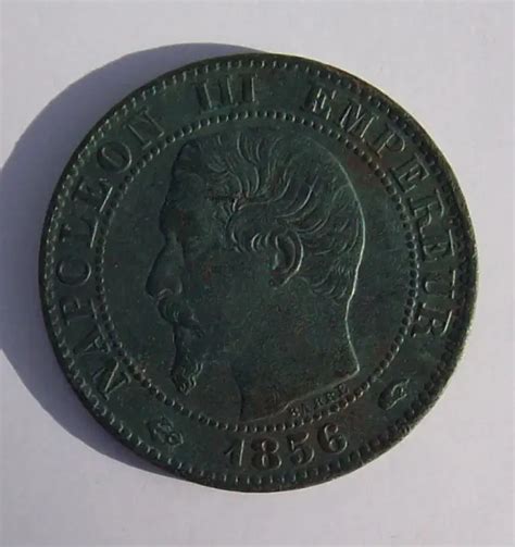 PIÈCE DE MONNAIE 5 Centimes Napoléon 1856 A EUR 8 50 PicClick FR