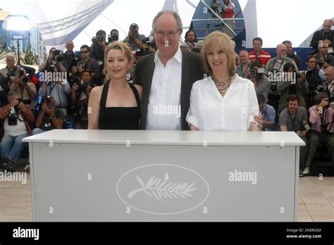 From Left Actress Lesley Manville Actor Jim Broadbent And Actress