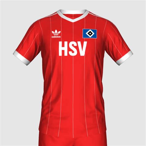 Hamburg UCL Winners 1983 Tribute Kit FIFA 23 Kit Creator Showcase