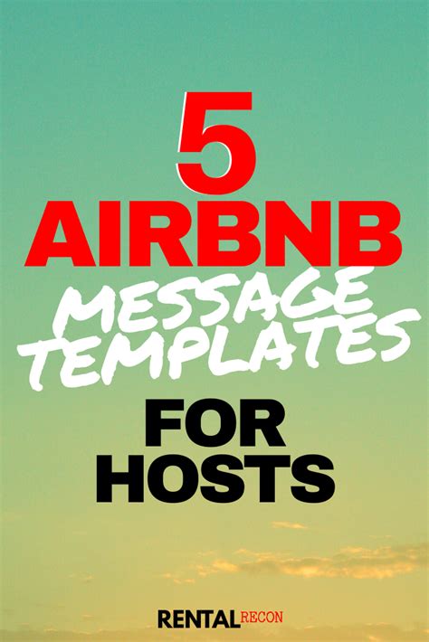 Important Airbnb Message Templates For Hosts 2023 Artofit