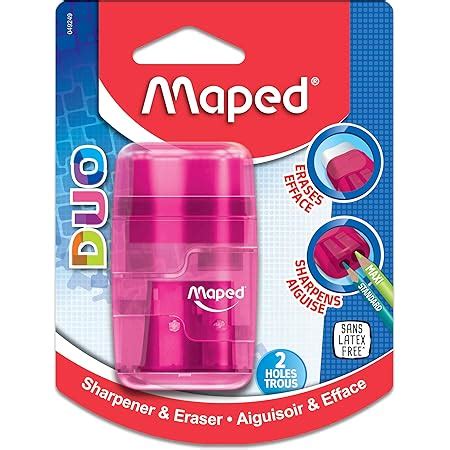 Maped Connect Duo Juego De Sacapuntas Y Borrador Varios