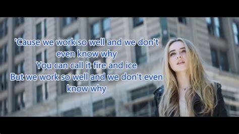 Why Sabrina Carpenter Lyrics Youtube