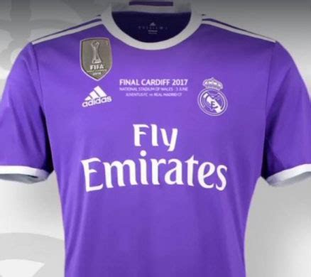 Venta Camiseta Real Madrid Morada En Stock