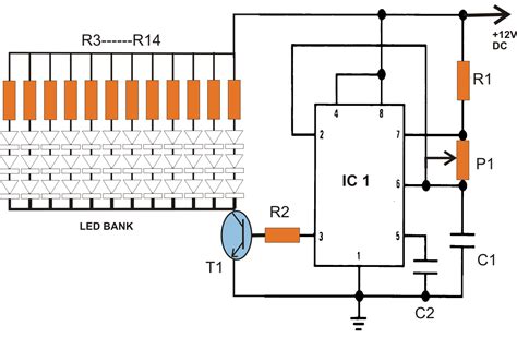 Led Name Board Circuit Diagram