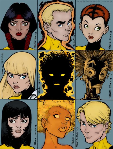 Moonstar Cannonball Feral Magik Sunspot Warlock Karma Magma