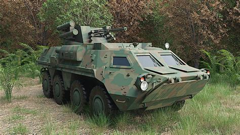 3D model BTR 4E Low poly HQ VR / AR / low-poly | CGTrader