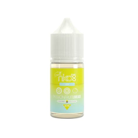 Naked 100 Colombia Edition Passion Fruit Limeade Ice 30 Ml Home Loft Vapor Vape Pods