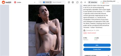 NSFW 150 Los Mejores Reddits Porno Como R NSFW Chico Porno