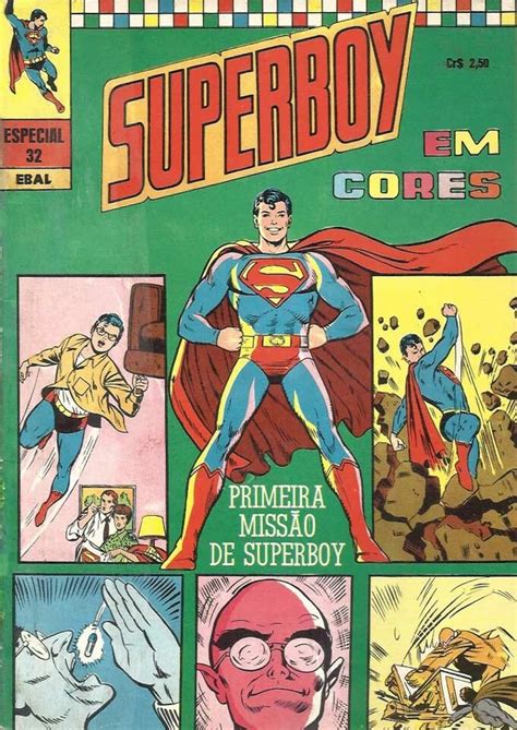 GIBI SUPERBOY CORES EDITORA EBAL FORMATO GDE Nº 32 OUT 1973 34 PAG