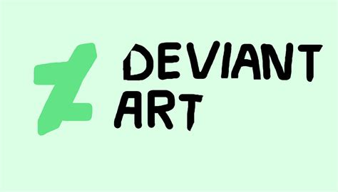 deviantart logo  rocketspruggs  deviantart