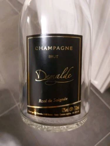 Daverdon Sebastien Demalde Rosé de Saignée Brut Champagne Vivino