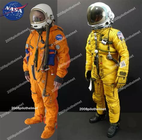 SPACESUIT FLIGHT HELMET AIRTIGHT ASTRONAUT TK-4B NASA Badge FLYING SUIT ...