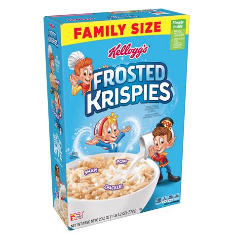 Kellogg S Frosted Krispies Breakfast Cereal Original Oz Walmart