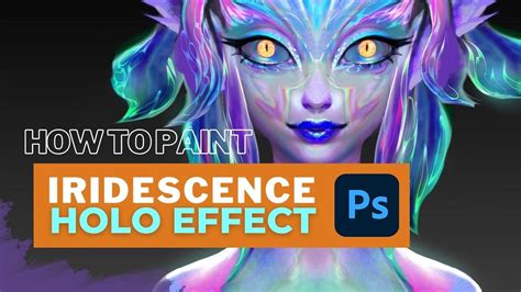 How To Paint Iridescence Effect YouTube