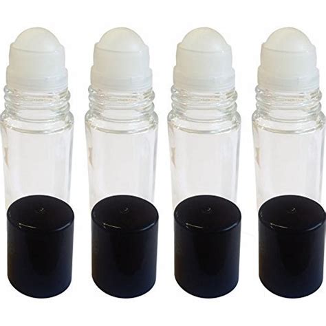 Buy Roll On Empty Glass Bottles For Essential Oils Refillable Roller