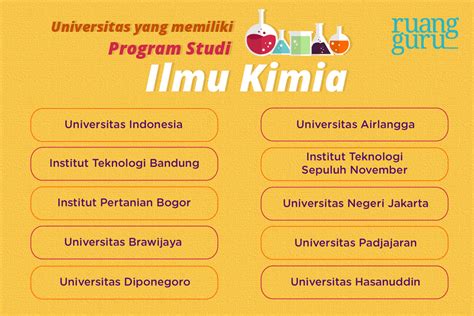 Perbedaan Tiga Jurusan Ilmu Kimia Teknik Kimia Dan Pendidikan Kimia