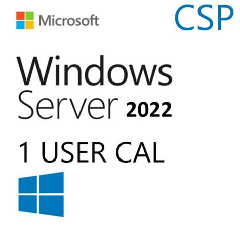 Windows Server 2022 1 User CAL Commercial