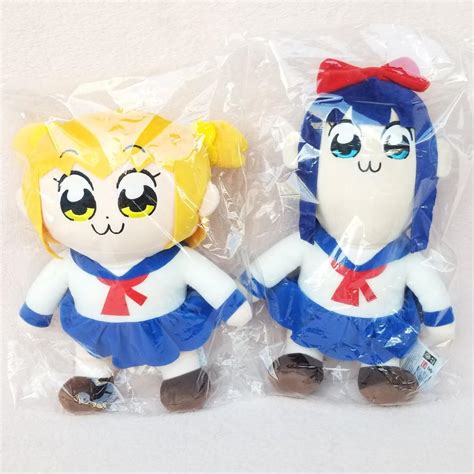 Pop Team Epic Popuko And Pipimi Plush Set Size Depop