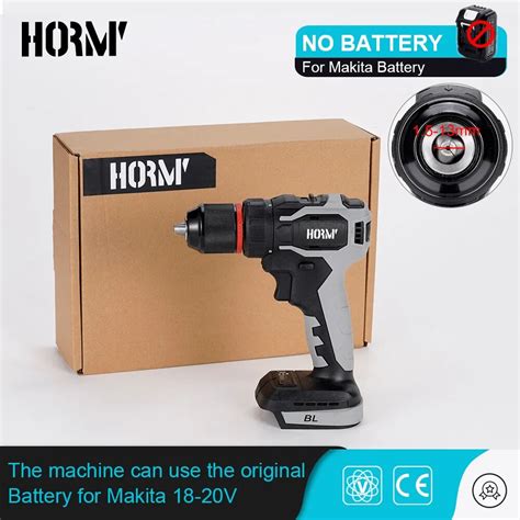 Brushless Cordless Chave De Fenda El Trica 13mm 13mm Impact Drill Power