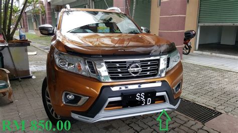 Jrj X Accessories Sdn Bhd Nissan Navara Np Front Bumper