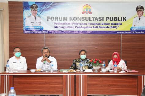 Penutupan Forum Konsultasi Publik Ppid Kota Serang