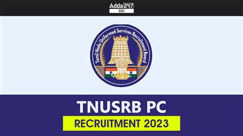 Tnusrb Pc Recruitment Exam Date Out